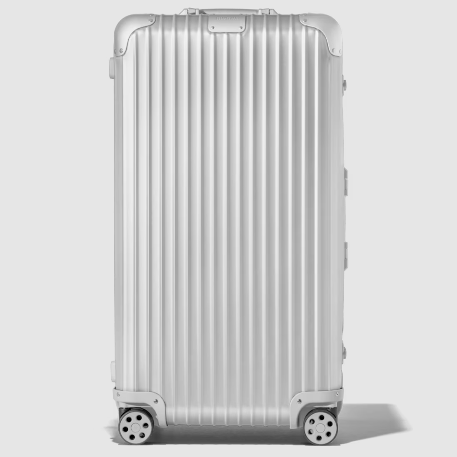 RIMOWA Original Trunk Plus silver suitcase